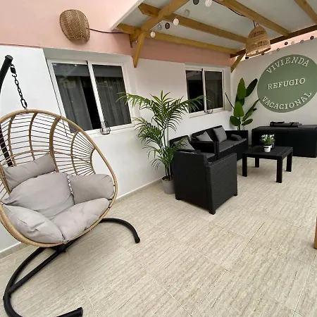 Refugio Vacacional. Wifi, Terrace, Sea & Nature. Granadilla De Abona
